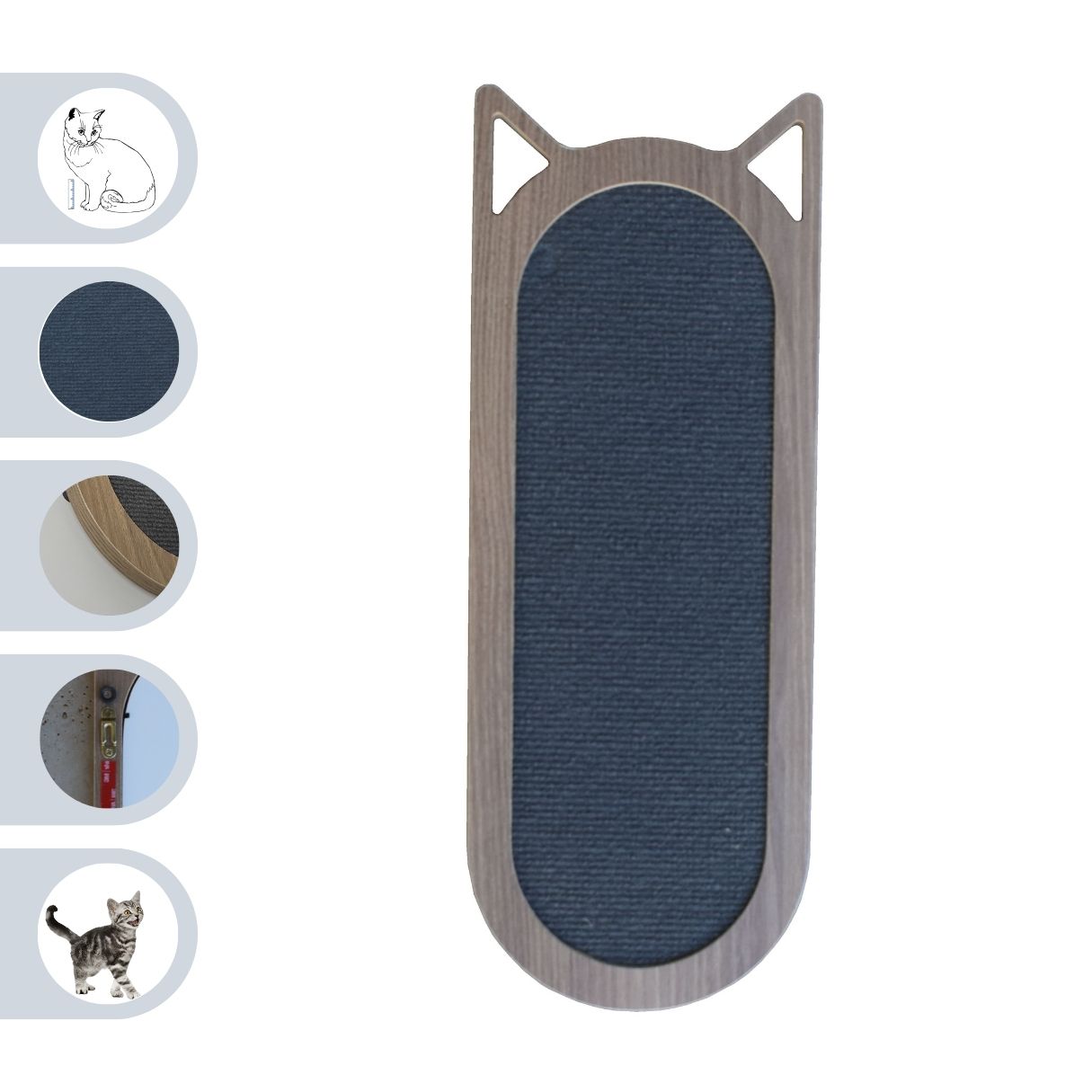 Arranhador Gato Piso Parede modelo Frajola Grande