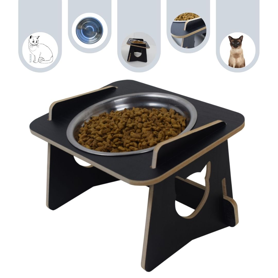 Comedouro Saudavel Simples Gato