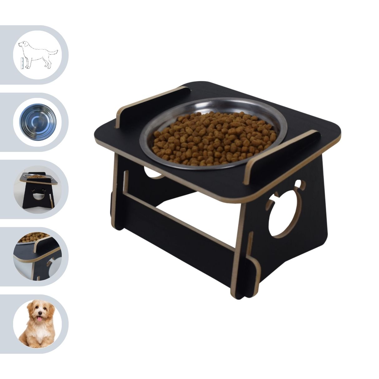 Comedouro Saudavel Simples Cachorro 