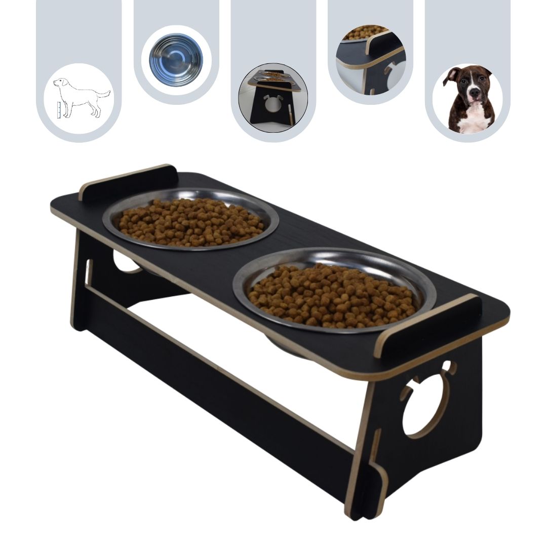 Comedouro Saudavel Duplo Cachorro