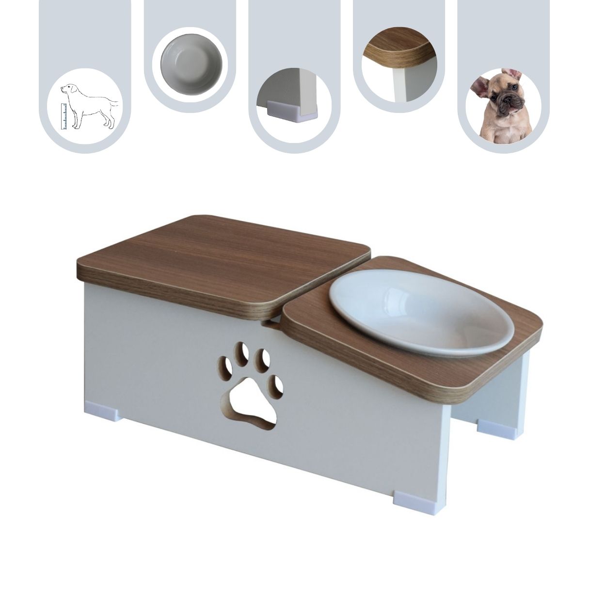 Base Comedouro Hibrido Cachorro