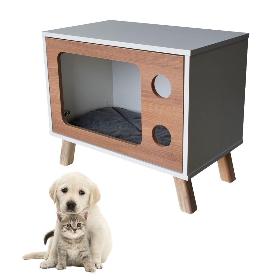 Mesa de Canto Pet Cachorro e Gato MDF TV