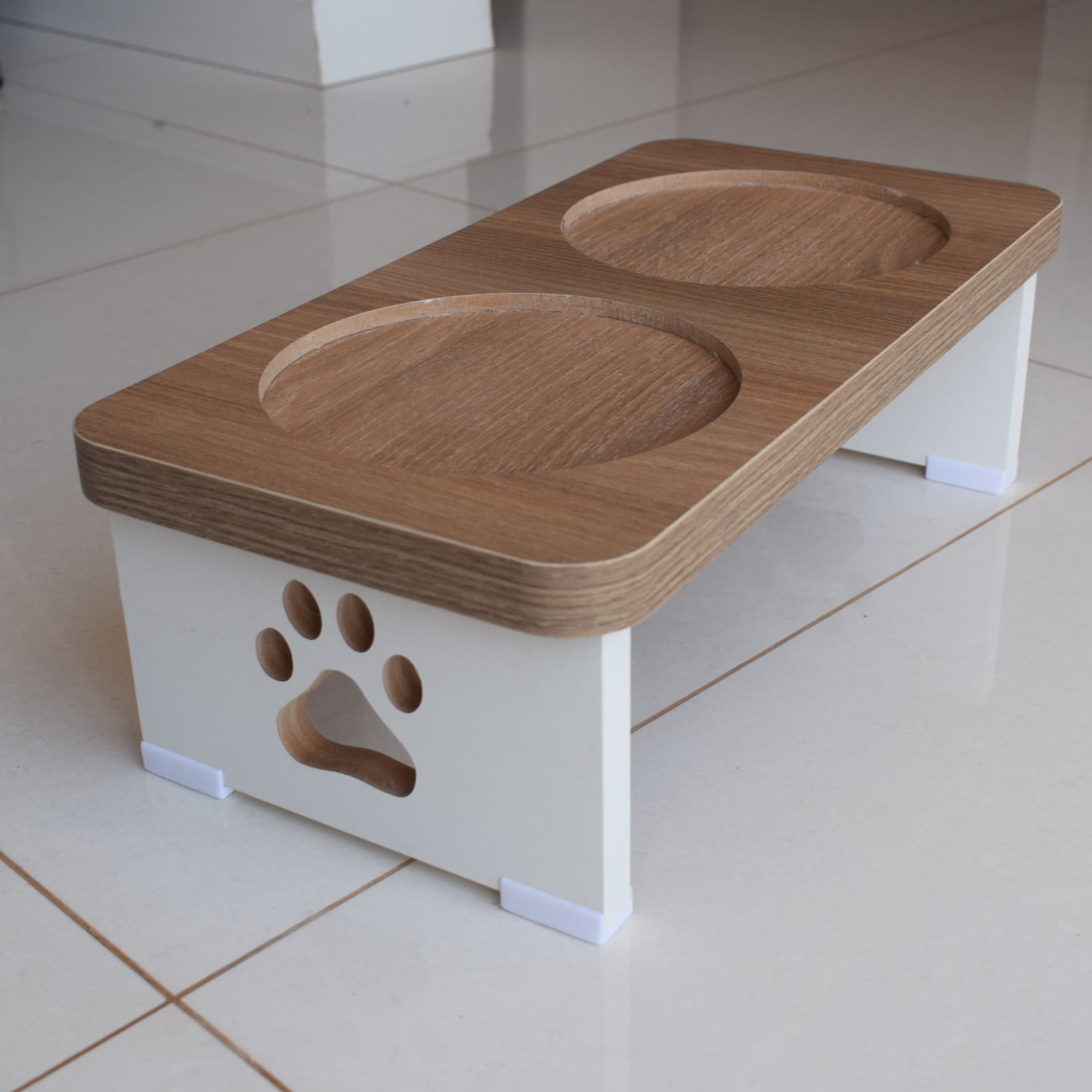 Suporte Comedouro Bebedouro Base Dupla Cachorro - PEDIDO ESPECIAL (REBAIXO TIGELA)