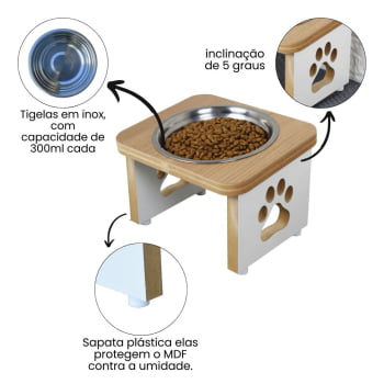 Comedouro Tradicional Simples Cachorro