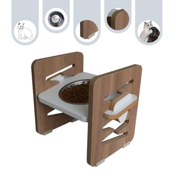 Comedouro Simples Zig Zag