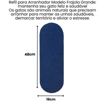 Refil Arranhador Gato modelo Frajola Grande Carpet