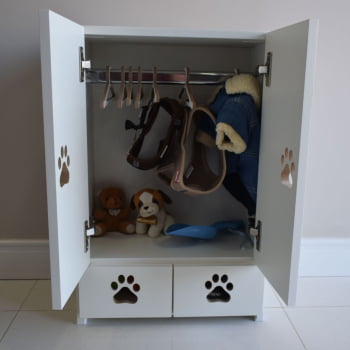 Guarda Roupa Pet Organizador MDF - ESPECIAL 80 CM (Regina)