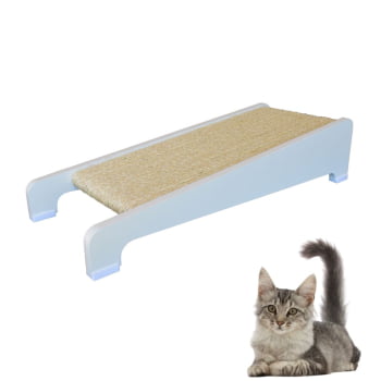 Arranhador de Gato MDF Inclinado Sisal  