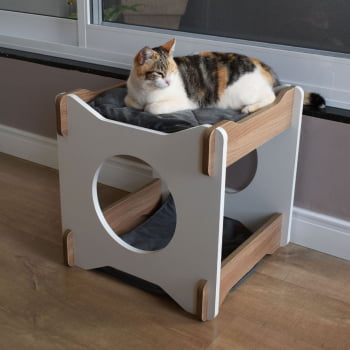 Mesa de Canto Gato Pet MDF Modular