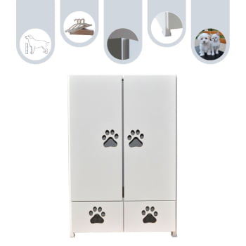 Guarda Roupa Organizador Pet MDF
