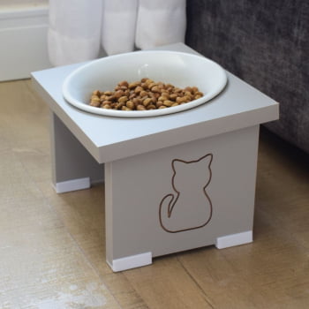 Comedouro Lite Simples Gato