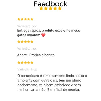Comedouro Cachorro Gato Elevado Pet MDF Torre Grande