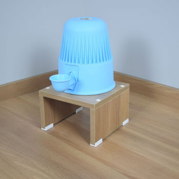 Base Comedouro Bebedouro Cachorro Gato Elevado Pet MDF Colors