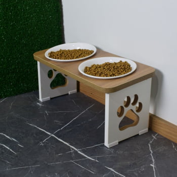 Comedouro Grande Duplo Cachorro 