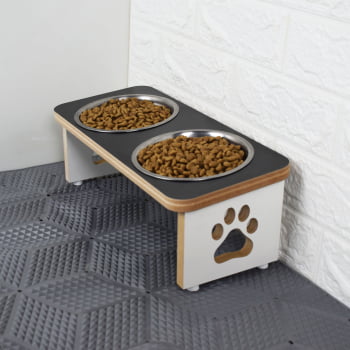 Comedouro Tradicional Duplo Cachorro 