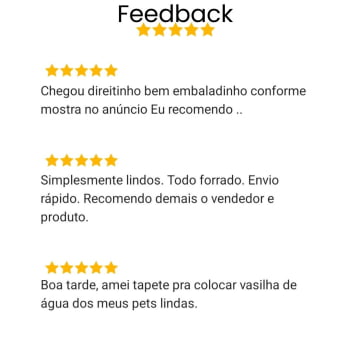 Tapete Pet Comedouro Rosa Pata