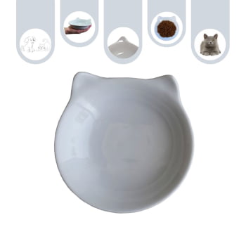 Tigela bowl Porcelana Felino 320ml