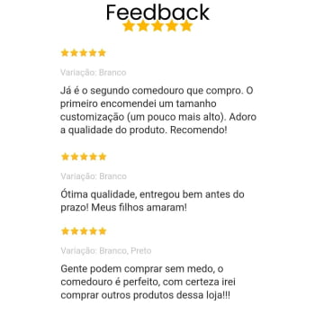 Comedouro Elevado Pet Gato MDF Colors
