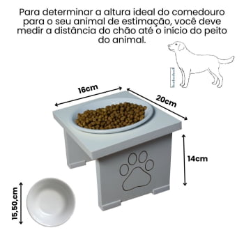Comedouro Lite Simples Cachorro