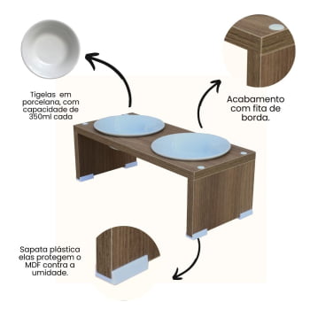 Comedouro Duplo Nick