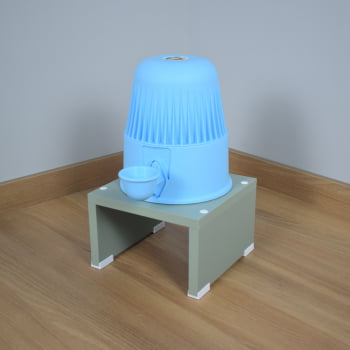 Base Comedouro Bebedouro Cachorro Gato Elevado Pet MDF Colors