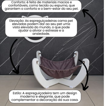 Cama Espreguiçadeira Modelo X