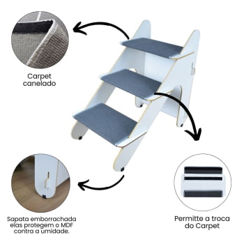 Escada Rampa Modelo Veneza