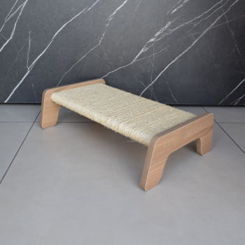 Arranhador para Gato MDF Reto Sisal