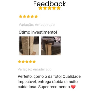 Arranhador para Gatos Canto Sofá modelo Sisal