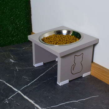 Comedouro Lite Simples Gato