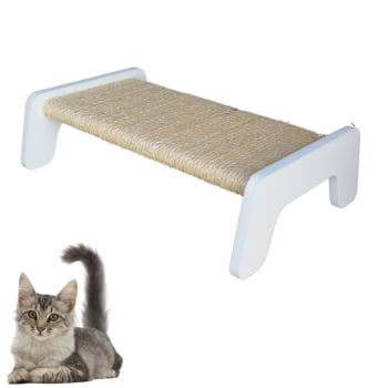 Arranhador Gato Com Sisal MDF Reto PET