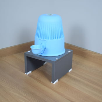 Base Comedouro Bebedouro Cachorro Gato Elevado Pet MDF Colors