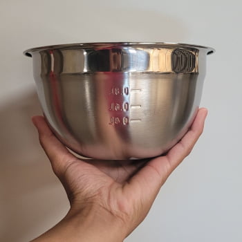 Tigela Bowl Inox 18cm - 1000ml