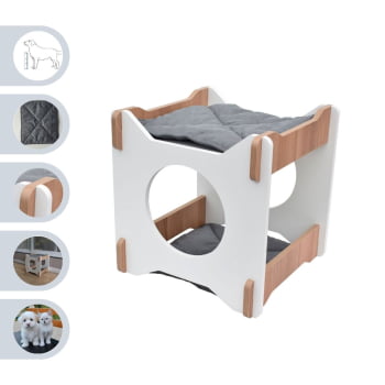 Mesa de Canto Gato Pet MDF Modular