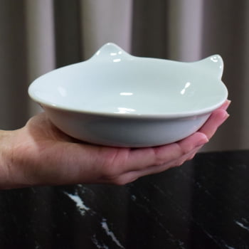 Tigela bowl Porcelana Felino 320ml