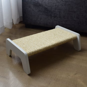 Arranhador para Gato MDF Reto Sisal