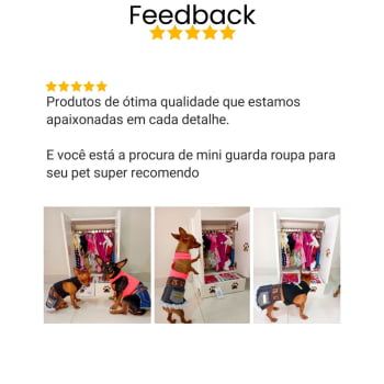 Guarda Roupa Pet Organizador MDF