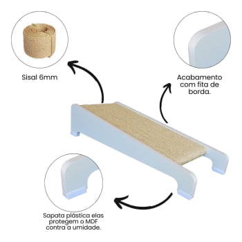 Arranhador Inclinado Sisal