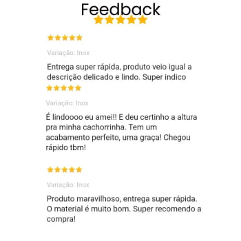 Comedouro Cachorro Elevado Pet Triplo MDF Linha Tradicional