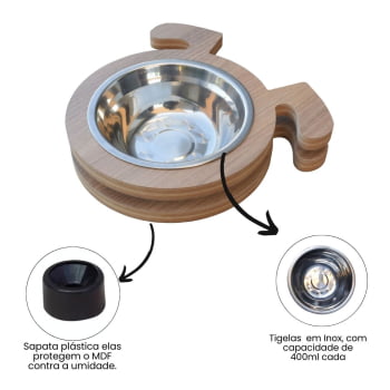 Comedouro Simples Au Au 