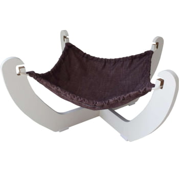 Cama Para Cachorro e Gato Pet MDF Espreguiçadeira Modelo X