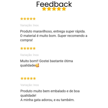 Comedouro Gato Elevado Pet MDF Linha Básica - Preto