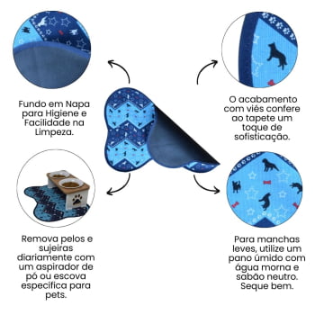 Tapete Pet Comedouro