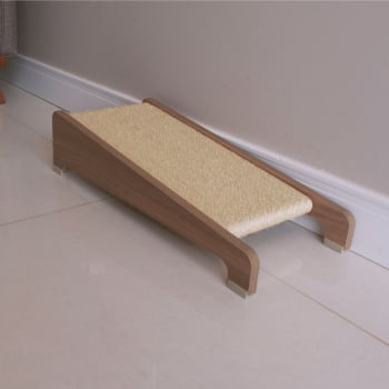 Arranhador de Gato MDF Inclinado Sisal  