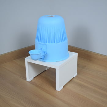 Base Comedouro Bebedouro Cachorro Gato Elevado Pet MDF Colors