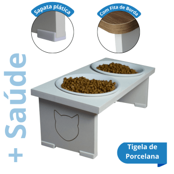 Comedouro Duo Gato