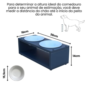 Comedouro Duplo Luke