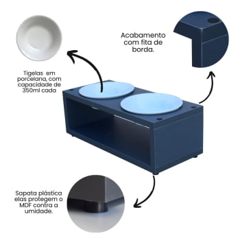 Comedouro Duplo Luke