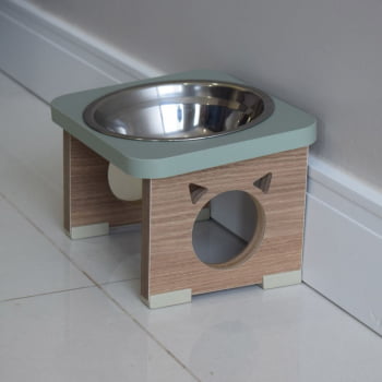 Comedouro Simples Gato Colors 