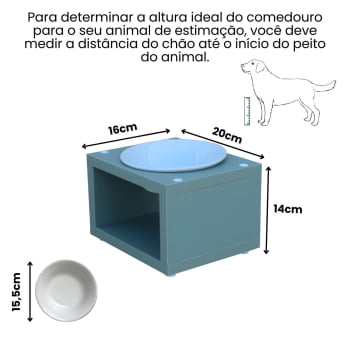 Comedouro Simples Luke 